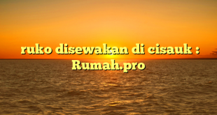  ruko disewakan di cisauk : Rumah.pro